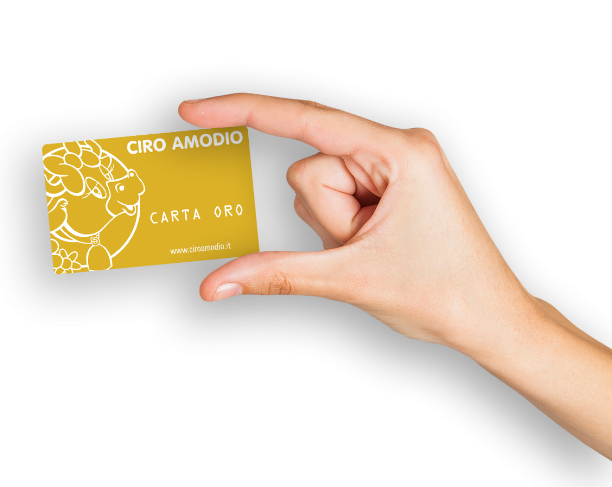 Immagine Carta Oro Ciro Amodio