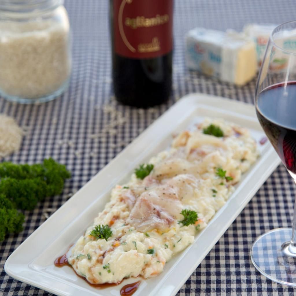 Risotto allo stracchino