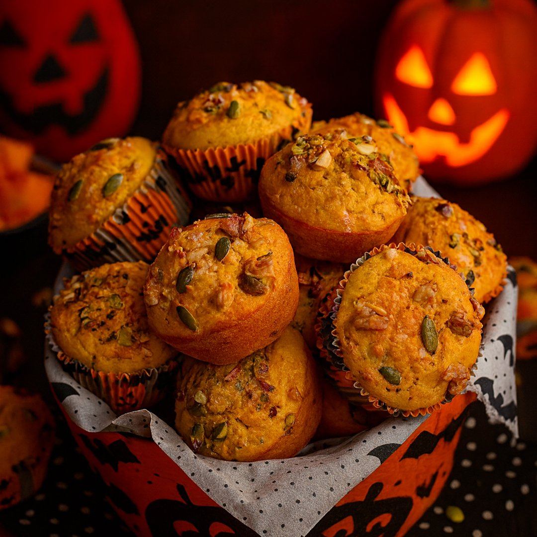 Muffin alla Zucca di Halloween